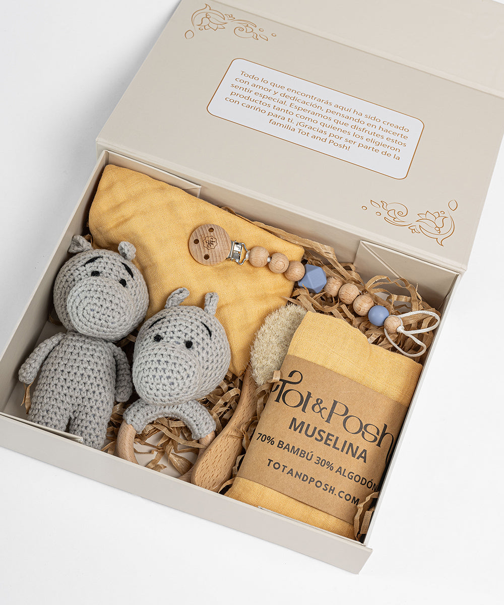 Tot and Posh Hipopótamo Gift Box Classic