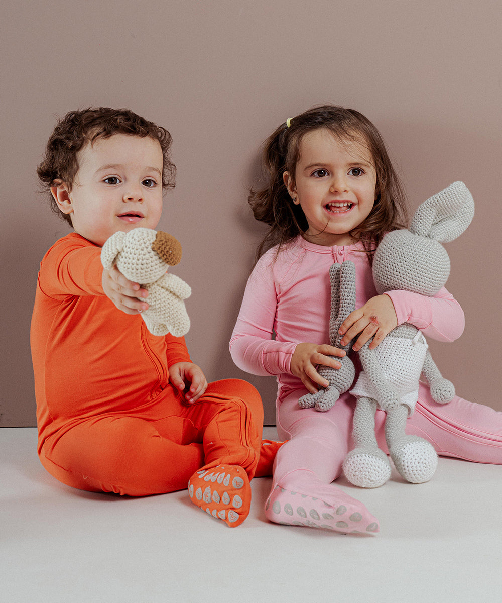Tot and Posh Romper Anti-Slip Bambú ultra suave.