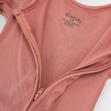 Tot and Posh Romper Bambú y Algodón Ribbed 250.