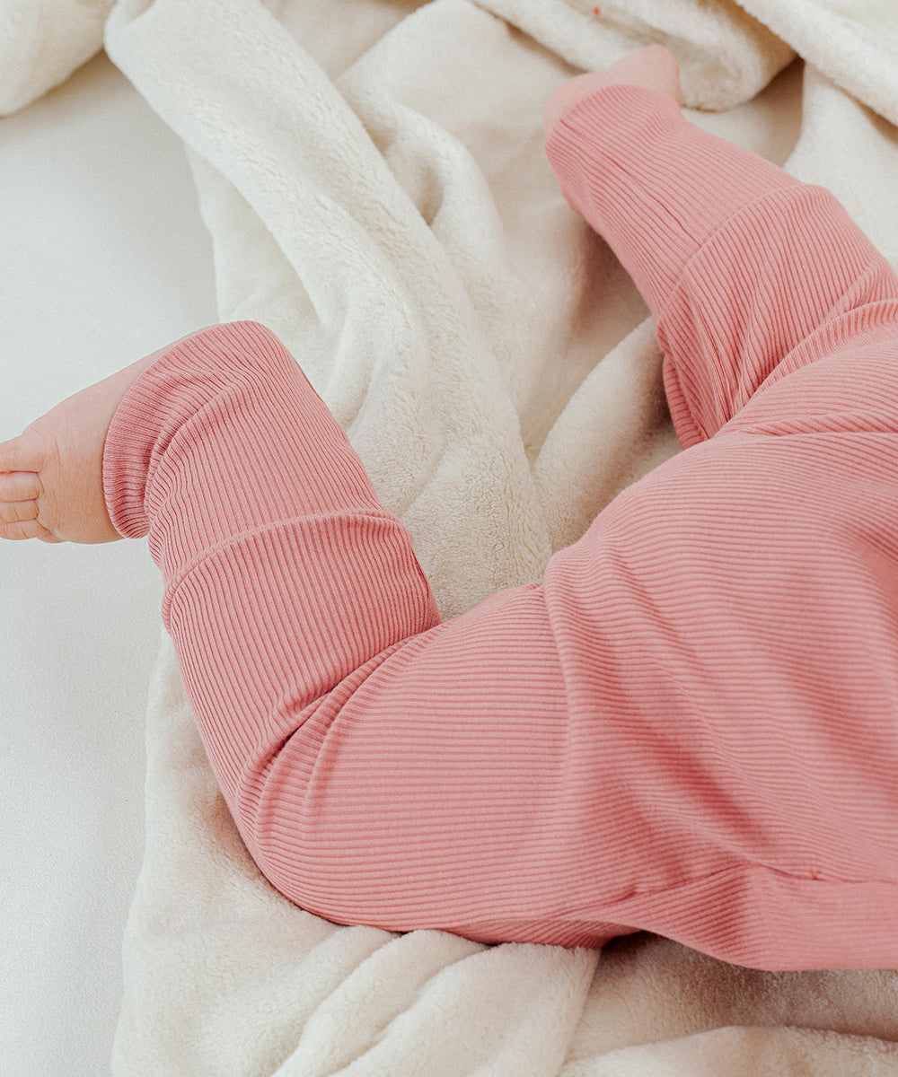 Tot and Posh Romper Bambú y Algodón Ribbed 250.