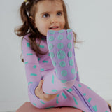 Tot and Posh Romper Confeti. Full Print Anti-slip - Bambú ultra suave.
