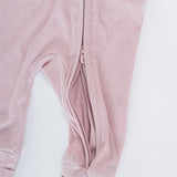 Tot and Posh Romper de Bambú Ribbed.