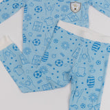 Pijama Uruguay 2 Piezas Bambú Full Print