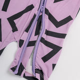 Rompers Corto Zigzag  - Bambú