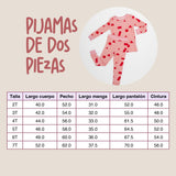 Pijama 2 Piezas Bambú Full Print