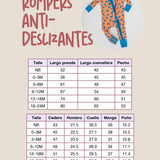 Romper Garabatos Full Print Anti-Slip - Bambú.