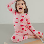 Tot and Posh 2T / Rubí Pop Pijama 2 Piezas Bambú Full Print