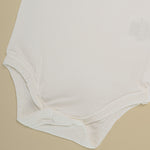 Tot and Posh Body Soft - Blanco - Manga Corta - Bambú ultra suave.
