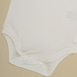 Tot and Posh Body Soft - Blanco - Manga Corta - Bambú ultra suave.
