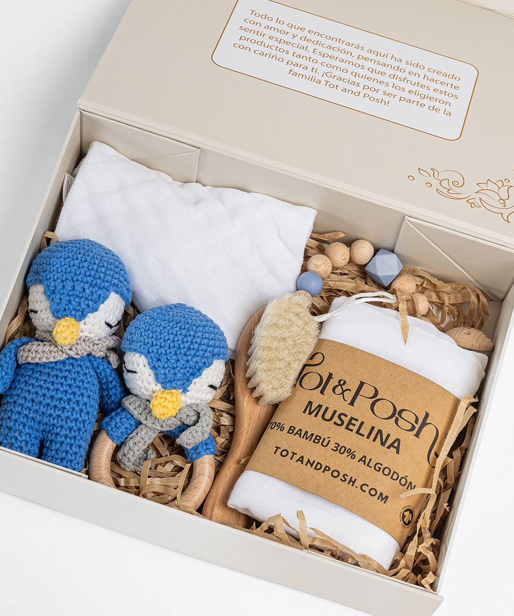 Tot and Posh Pingüino Gift Box Classic