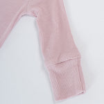 Tot and Posh Romper de Bambú Ribbed.