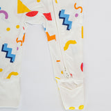 Tot and Posh Romper Party Full Print Anti-Slip - Bambú