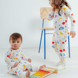 Tot and Posh Romper Party Full Print Anti-Slip - Bambú